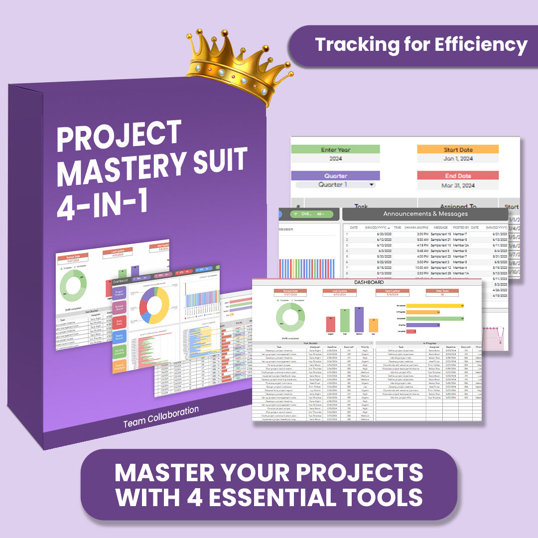 Project Mastery Suit 4 in 1