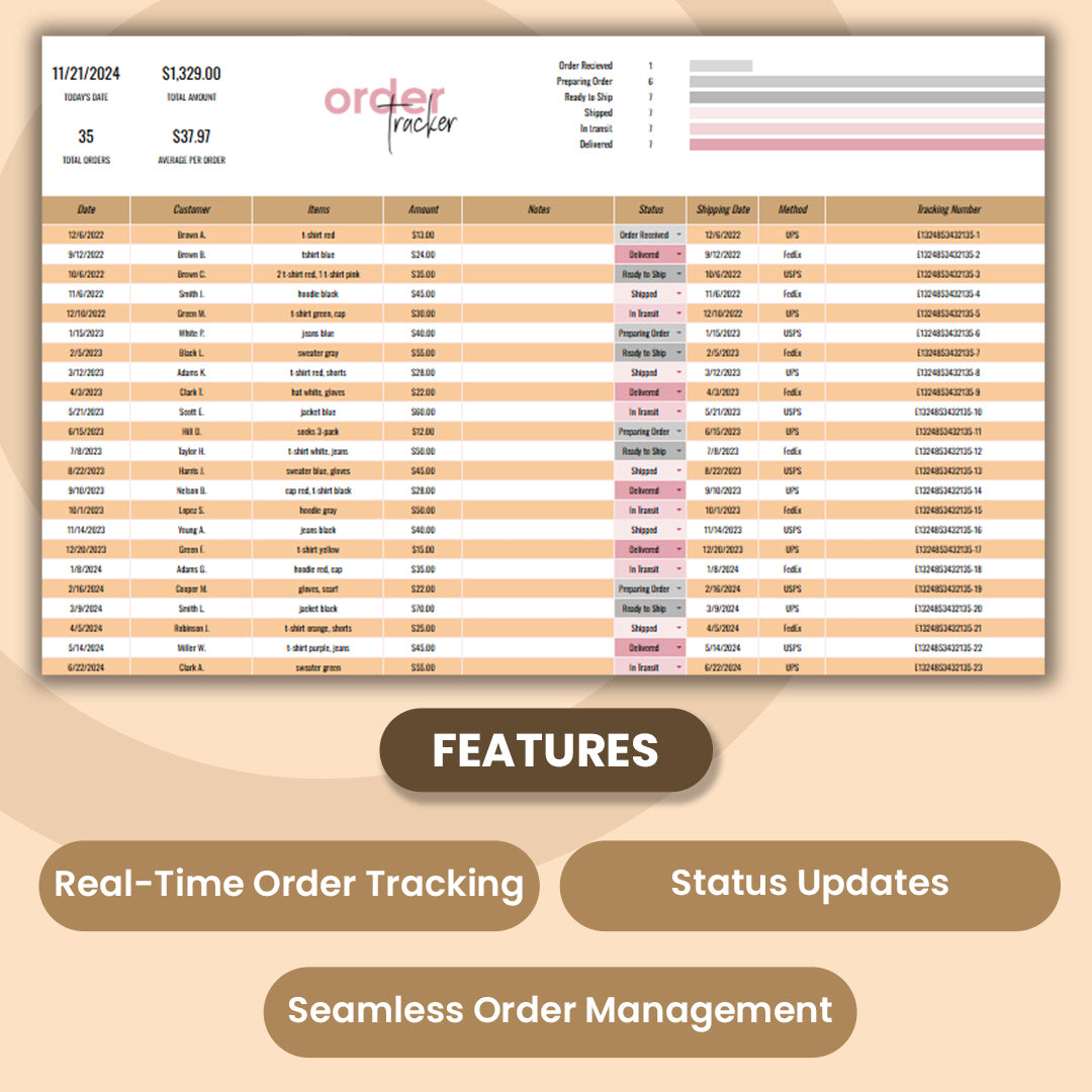 Order Tracker